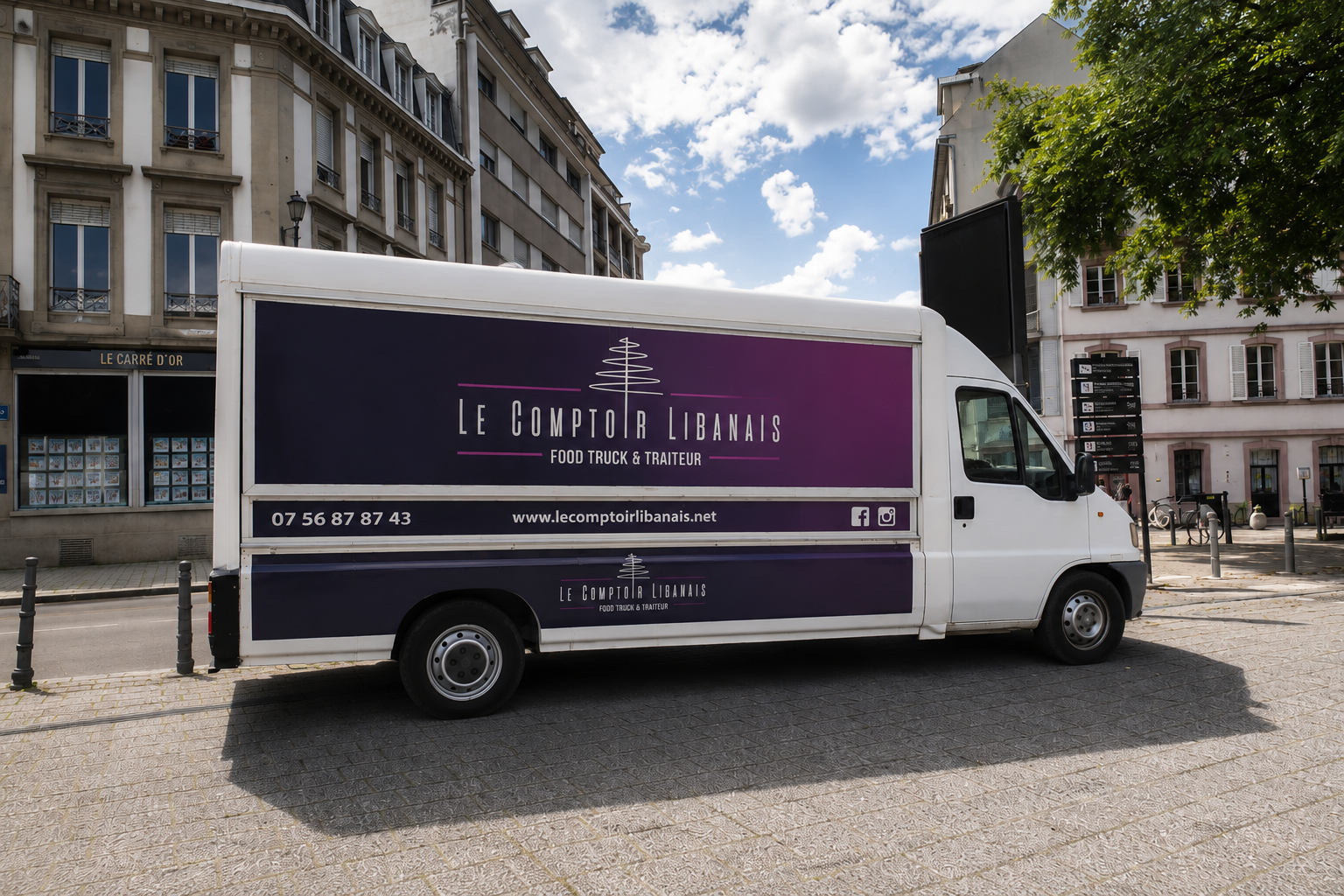 Foodtruck Le Comptoir Libanais