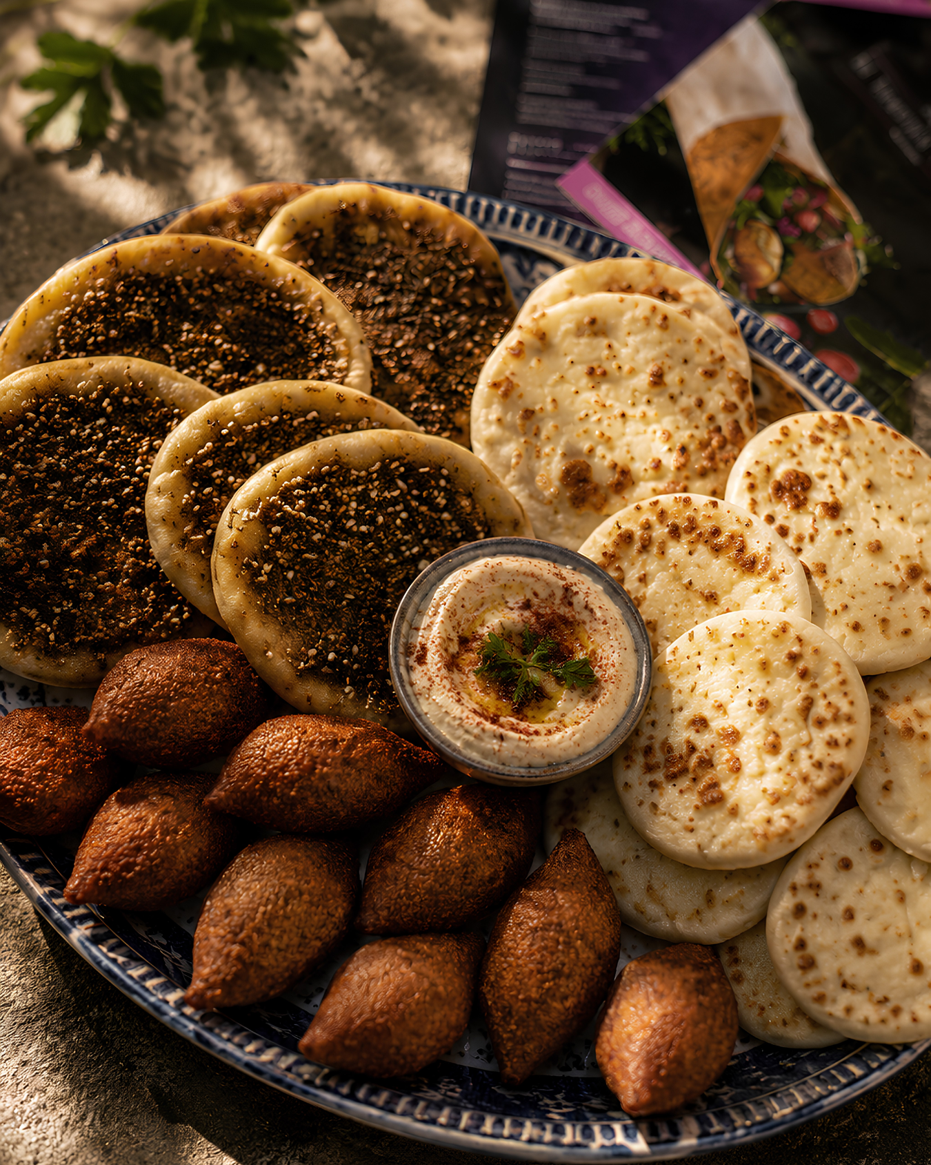 Plateau de mezzés libanais