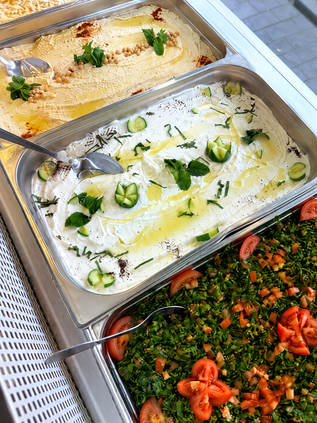 Mezzés libanais frais